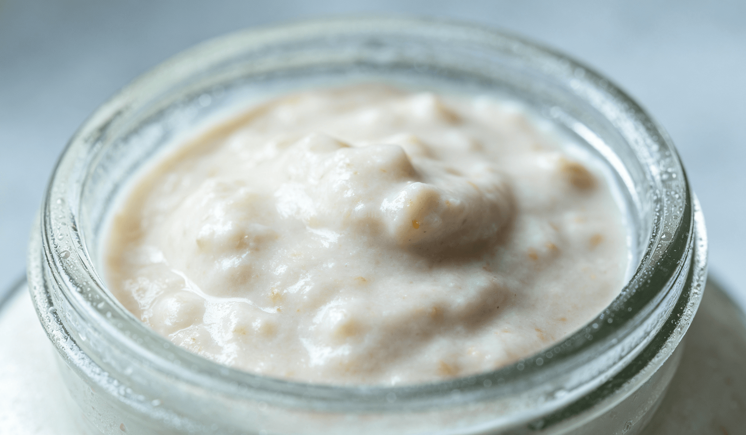 Sealed jar going into the refrigerator